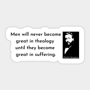 Spurgeon Quote Sticker